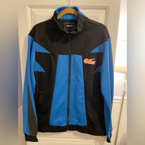 Pink Dolphin Rare The Block Blue Black Track Jacket Size Large Athleisure